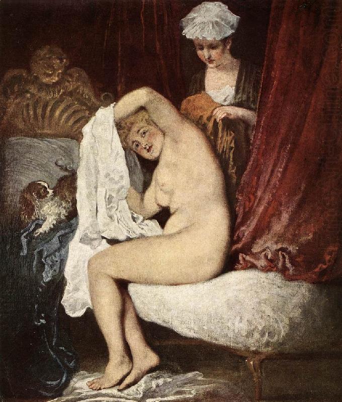 WATTEAU, Antoine The Toilette china oil painting image